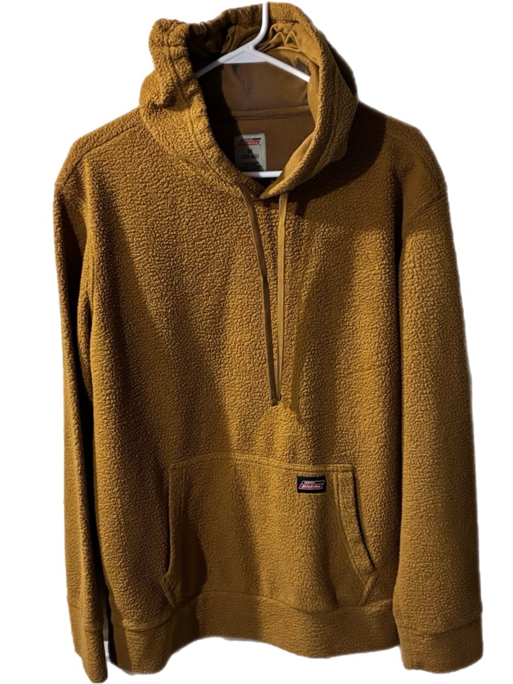 Dickies Caramel Tan Sherpa Pullover Hoodie